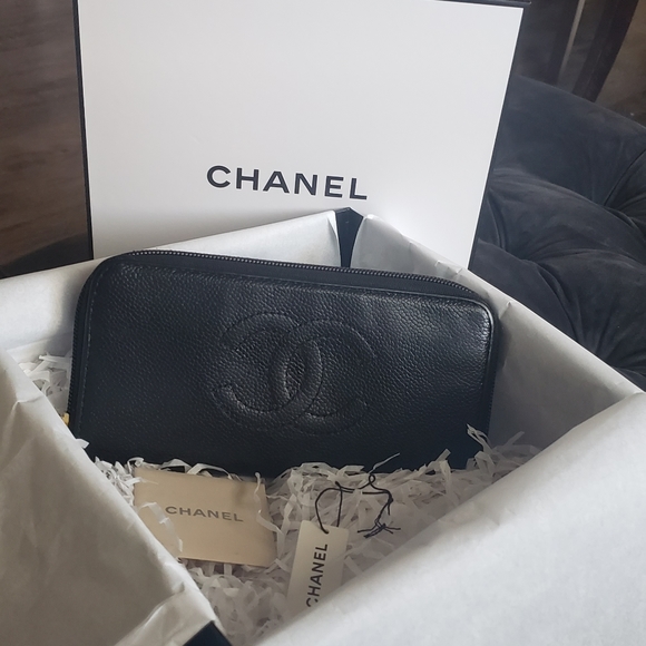 CHANEL Handbags - Authentic Pre-owned Chanel Caviar Leather Long Zippy Wallet